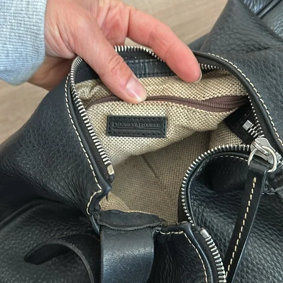 Dooney & Bourke Black Satchel - Picture 6 of 6